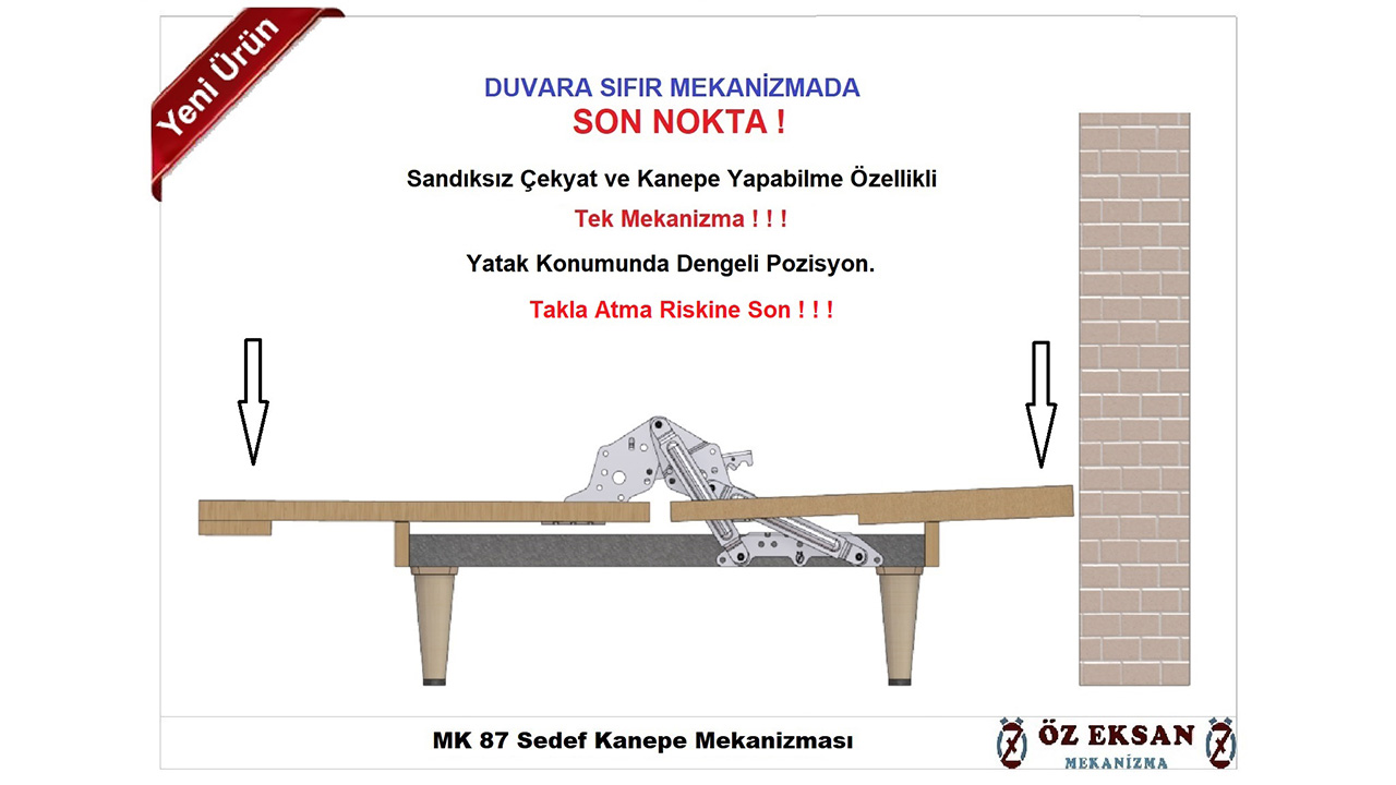 MK87 - Sedef Kanepe Mekanizması - 2