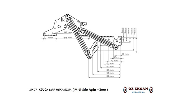 MK77 - Küçük Sıfır Mekanizma ( Sıfır Açılır – Zero )
